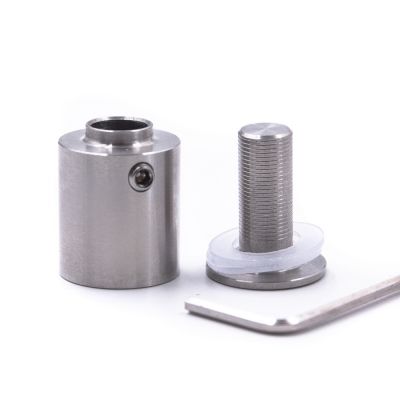 Punkthalter mit Sicherungsschraube für Schilddicke 3 - 18 mm